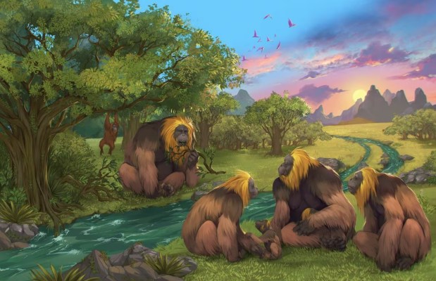 Gigantopithecus, orangutanes y&nbsp;paleoproteómica