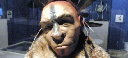Imagen de un Neandertal