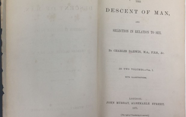 150 aniversario de «El origen del hombre» (Darwin,&nbsp;1871)
