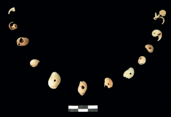 Collar conchas marinas Covalejos