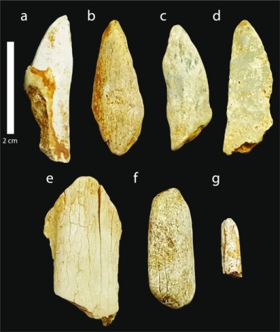 Herramienta de hueso de 1-1,4 Ma