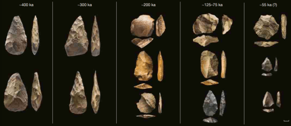 Líticos de KAM 4 y Jebel Umm Sanman 1