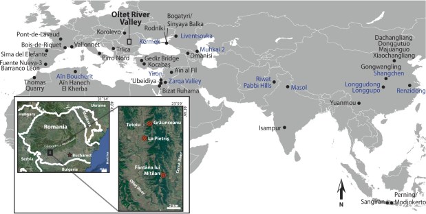 Homininos en Europa hace dos millones de&nbsp;años
