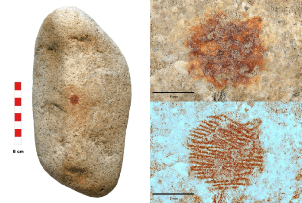 Una huella dactilar neandertal y posible&nbsp;simbolismo
