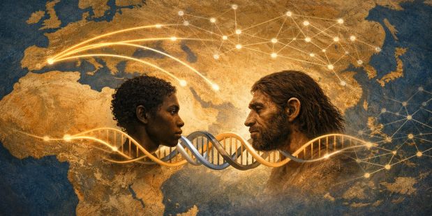¿Un origen híbrido para los neandertales? Nuevas hipótesis sobre expansión africana y redes&nbsp;matrilineales